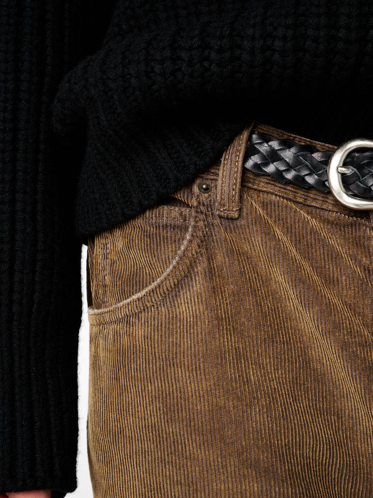 Woodstock Corduroy Pant in Soft Brown