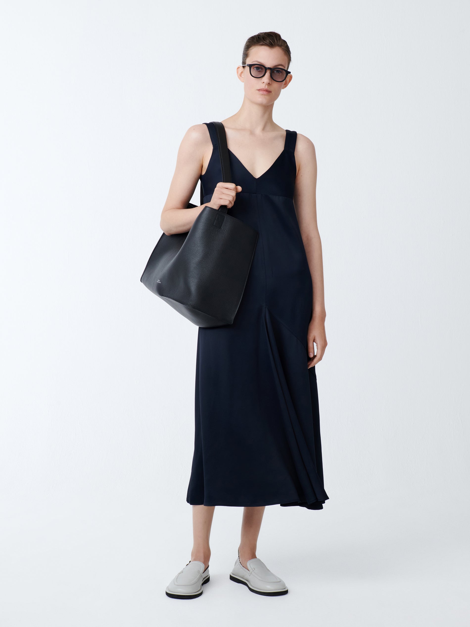 Wylie Dress in Black Ink - Studio Nicholson