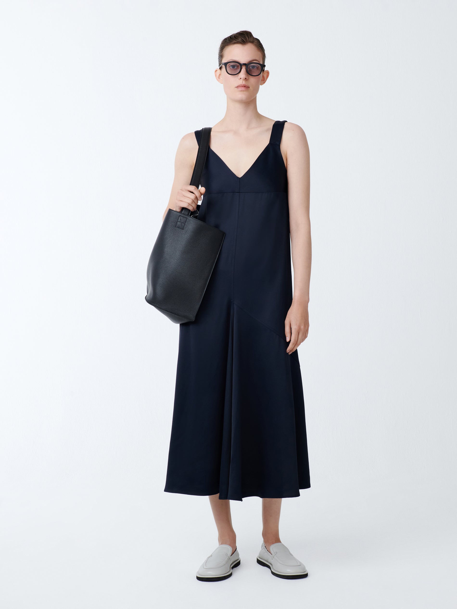 Wylie Dress in Black Ink - Studio Nicholson