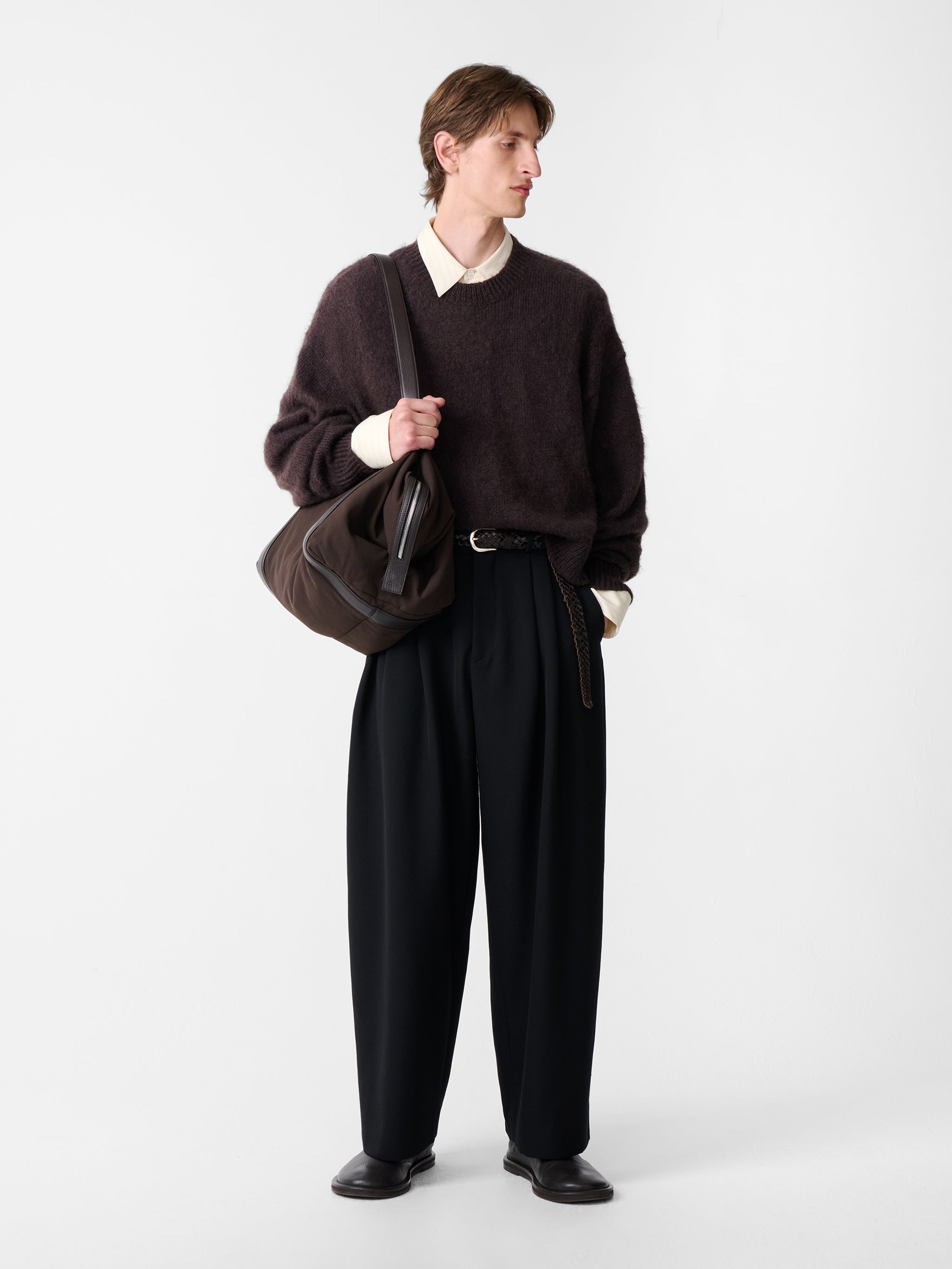 【STUDIO NICHOLSON】BIG KNIT JUMPER Studio Nicholson Lago Sweater in Camel – JUDITH