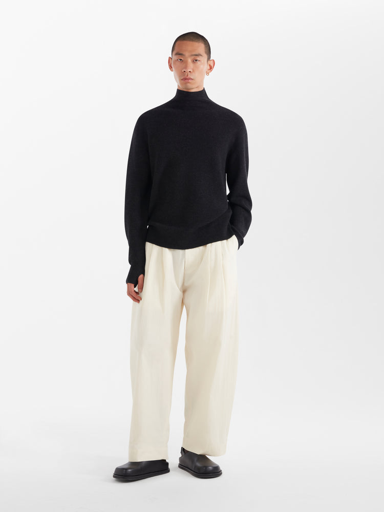 Yale Sporty Cotton Pant in Salve