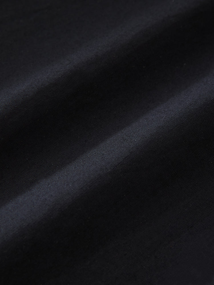 Yale Cotton Pant in Darkest Navy