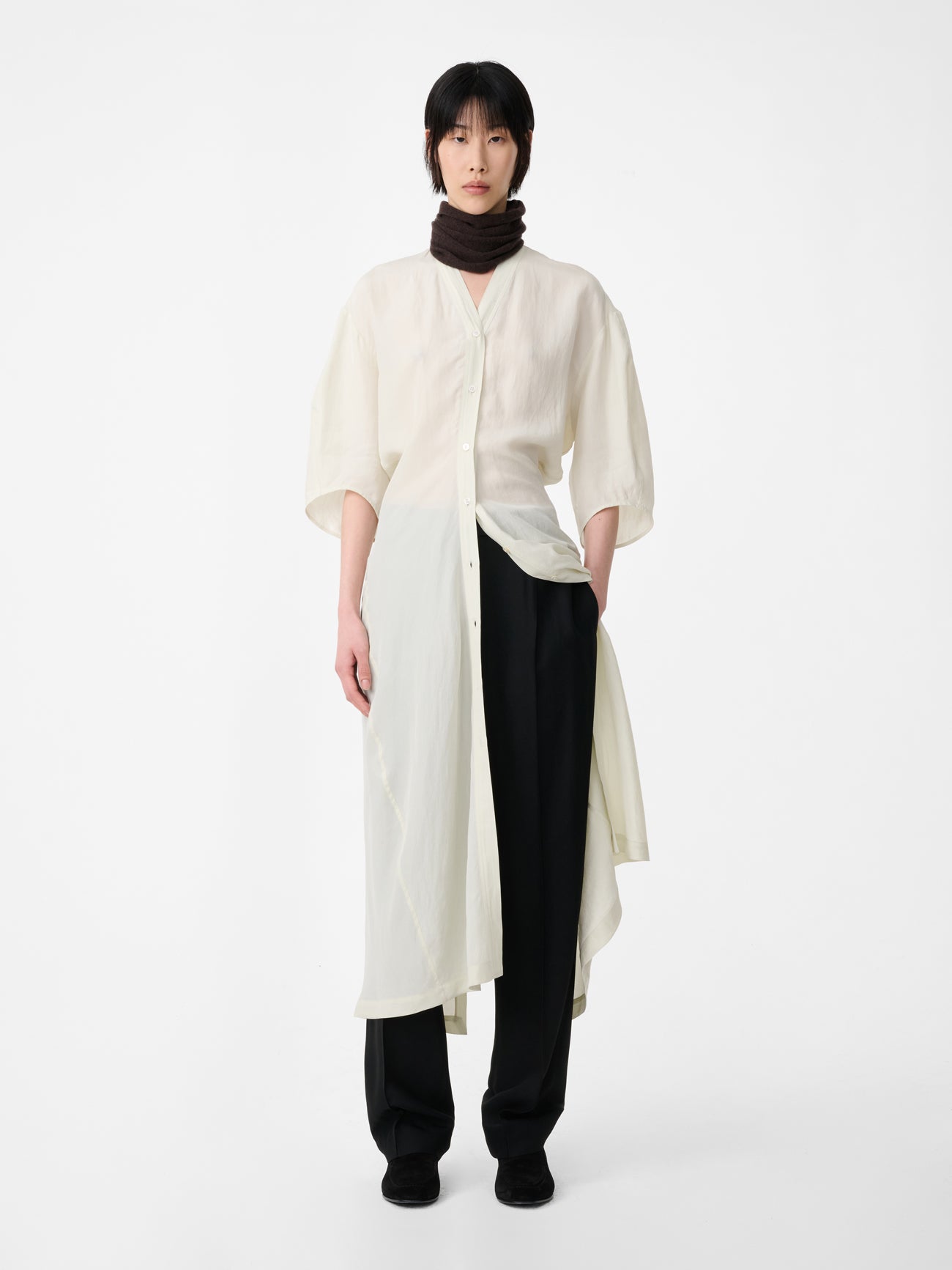 Yosha Dress in Bone