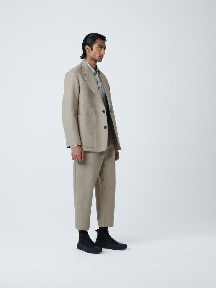 Conde Jacket in Stone
