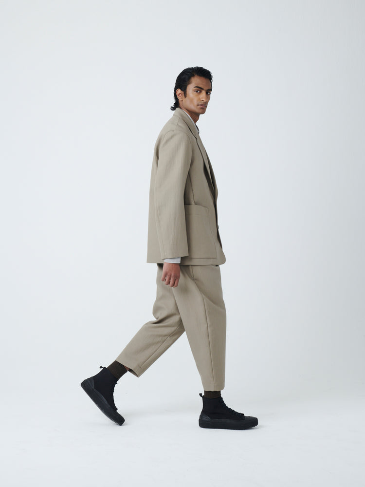 Conde Jacket in Stone