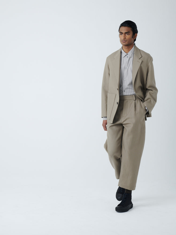 Conde Jacket in Stone