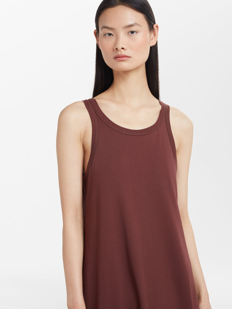 Flint Dress in Chestnut