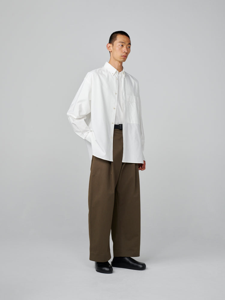 Keble Shirt in Optic White