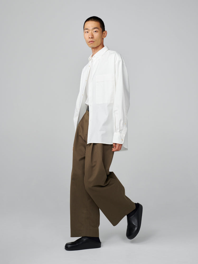 Keble Shirt in Optic White