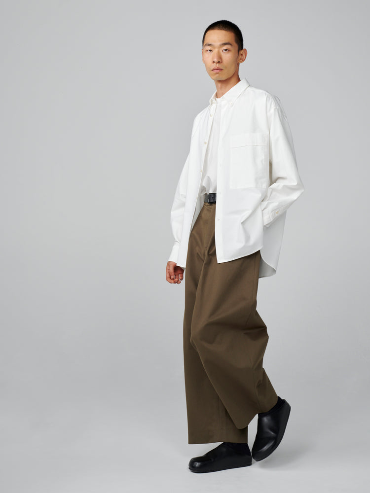 Keble Shirt in Optic White