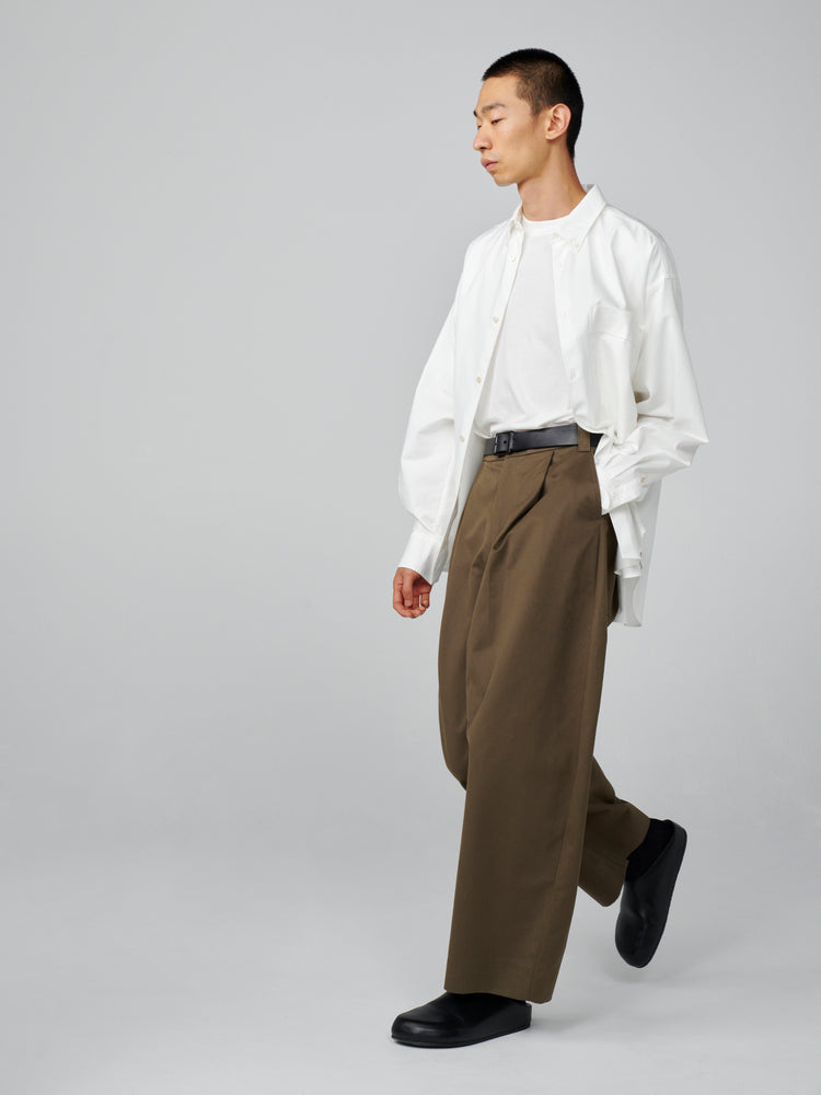 Keble Shirt in Optic White