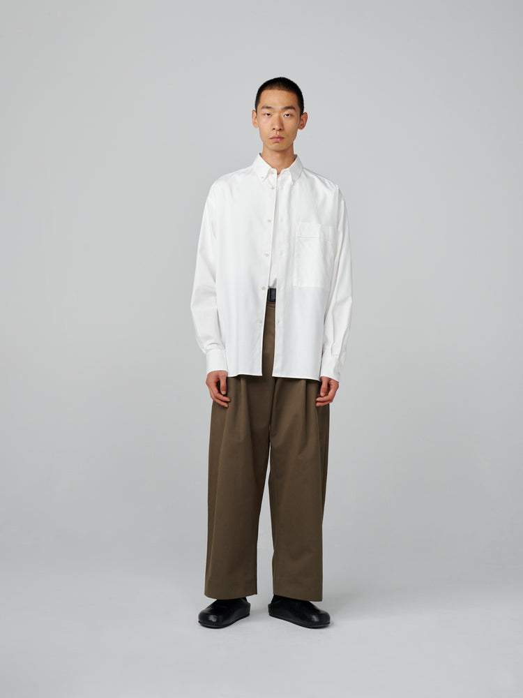 Keble Shirt in Optic White