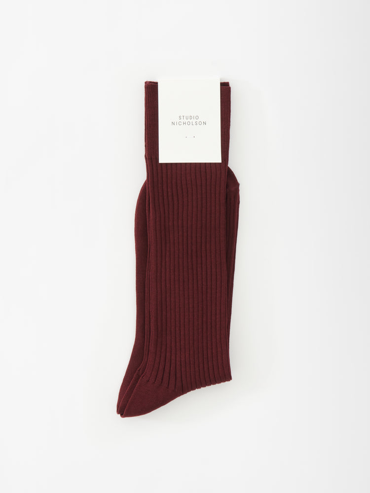 Neffi Socks in Chestnut Marl