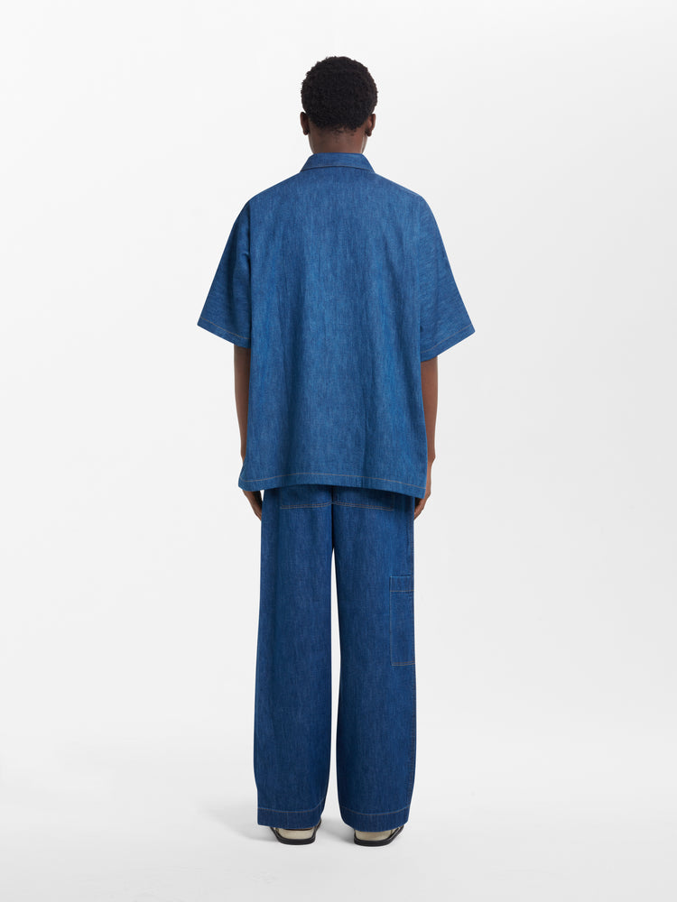 Pavo Denim Shirt in Indigo