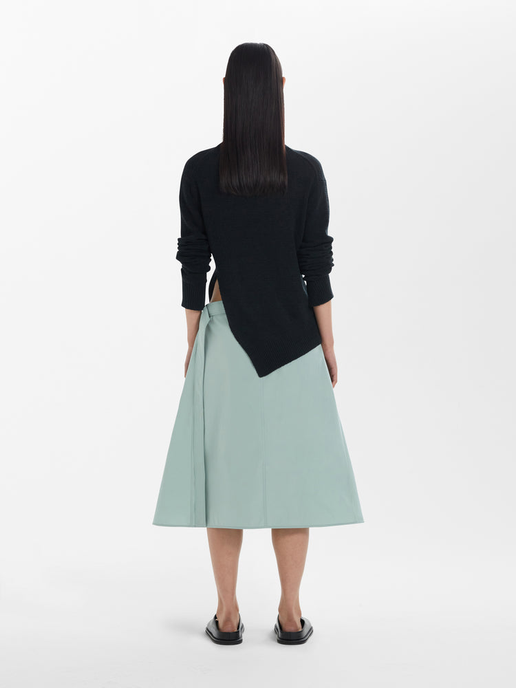 Sanpo Knit in Darkest Navy