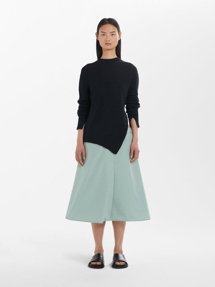Sanpo Knit in Darkest Navy