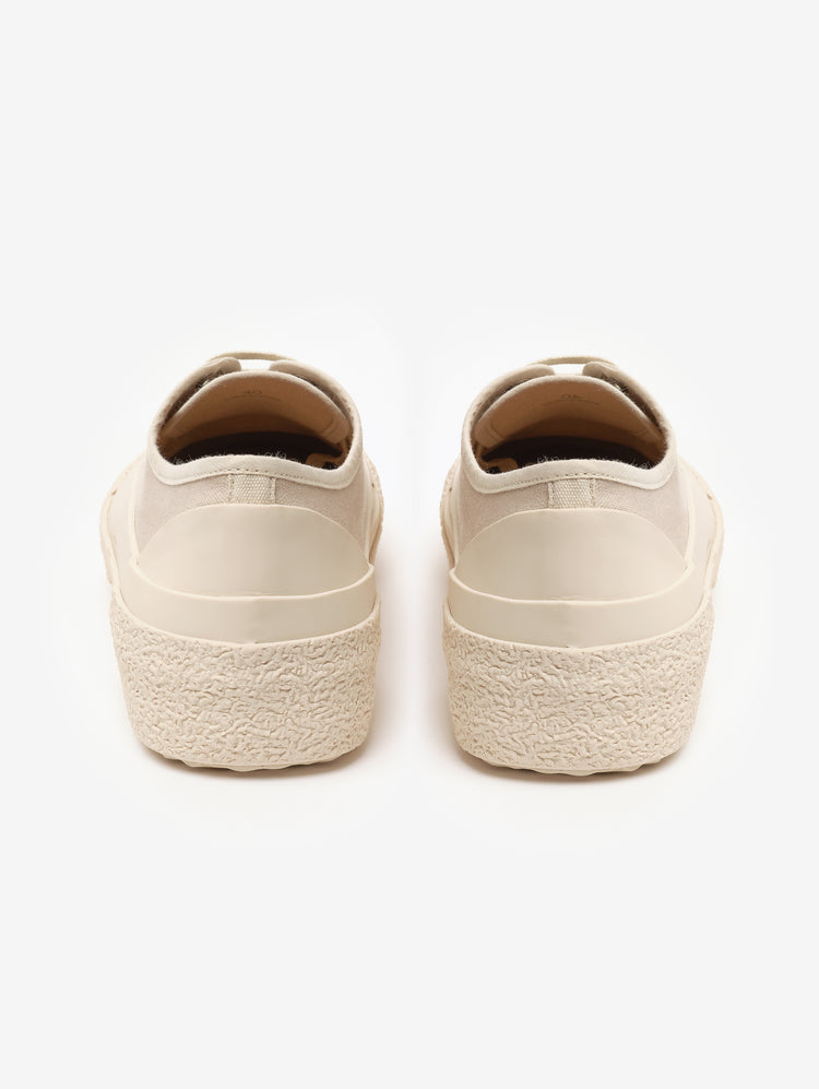 Sharp Canvas Shoe in Dove