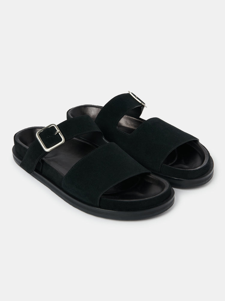 Men's Sole Sandal in Black