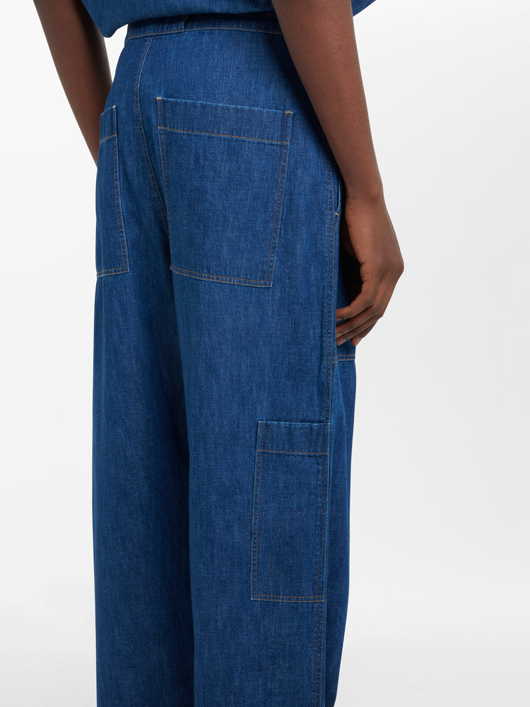 Strata Denim Pant in Indigo