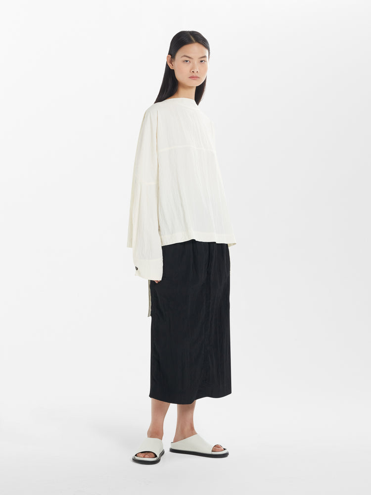 Velho Viscose Top in Parchment