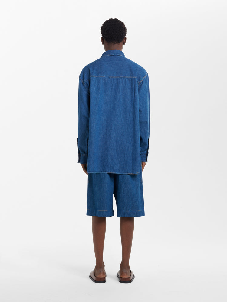 Yoto Denim Shorts in Indigo