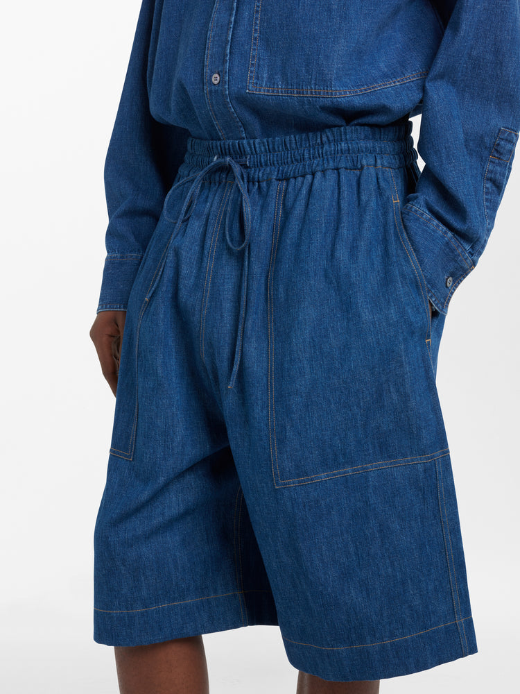 Yoto Denim Shorts in Indigo