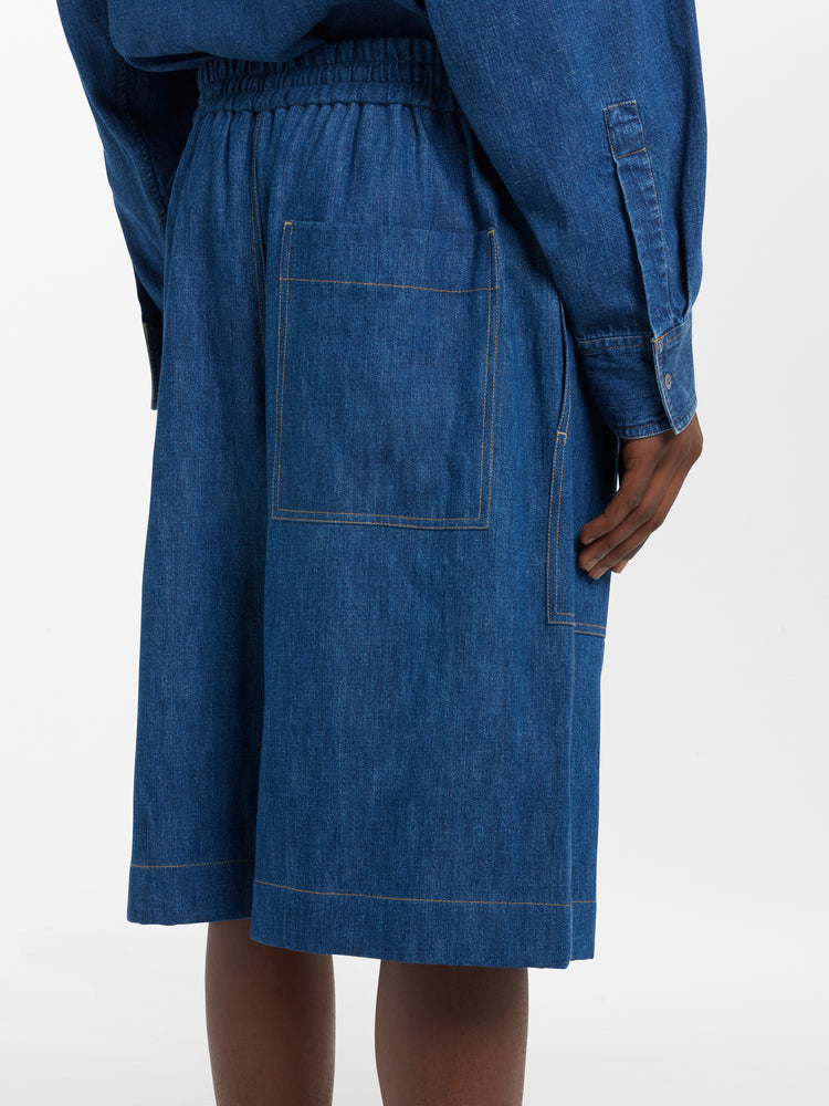 Yoto Denim Shorts in Indigo