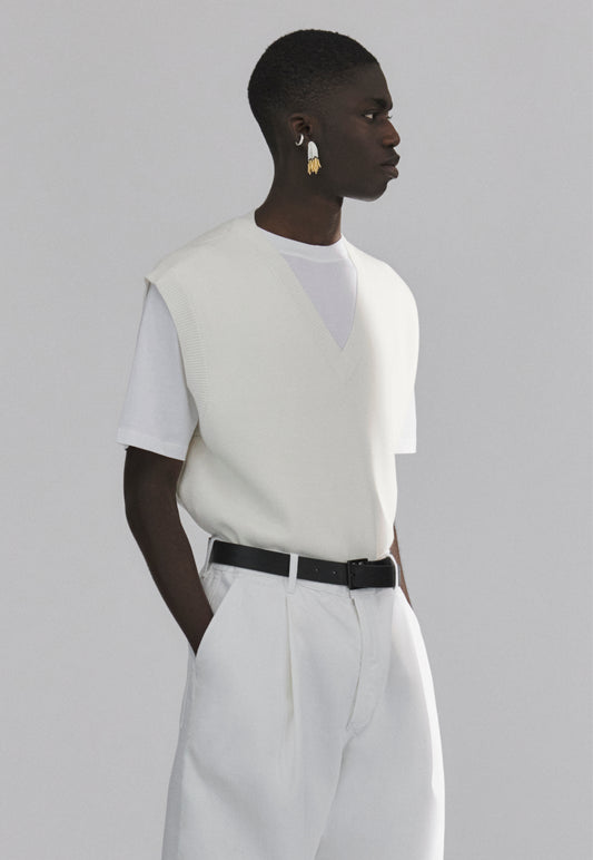 Optic Magnetism - All White Dressing by Ashley Ogawa Clarke