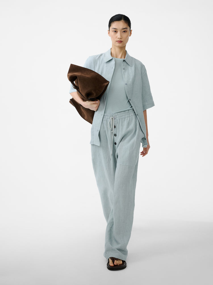 Attis Pant in Spearmint - Studio Nicholson