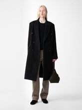 Aber Wool Coat in Cola