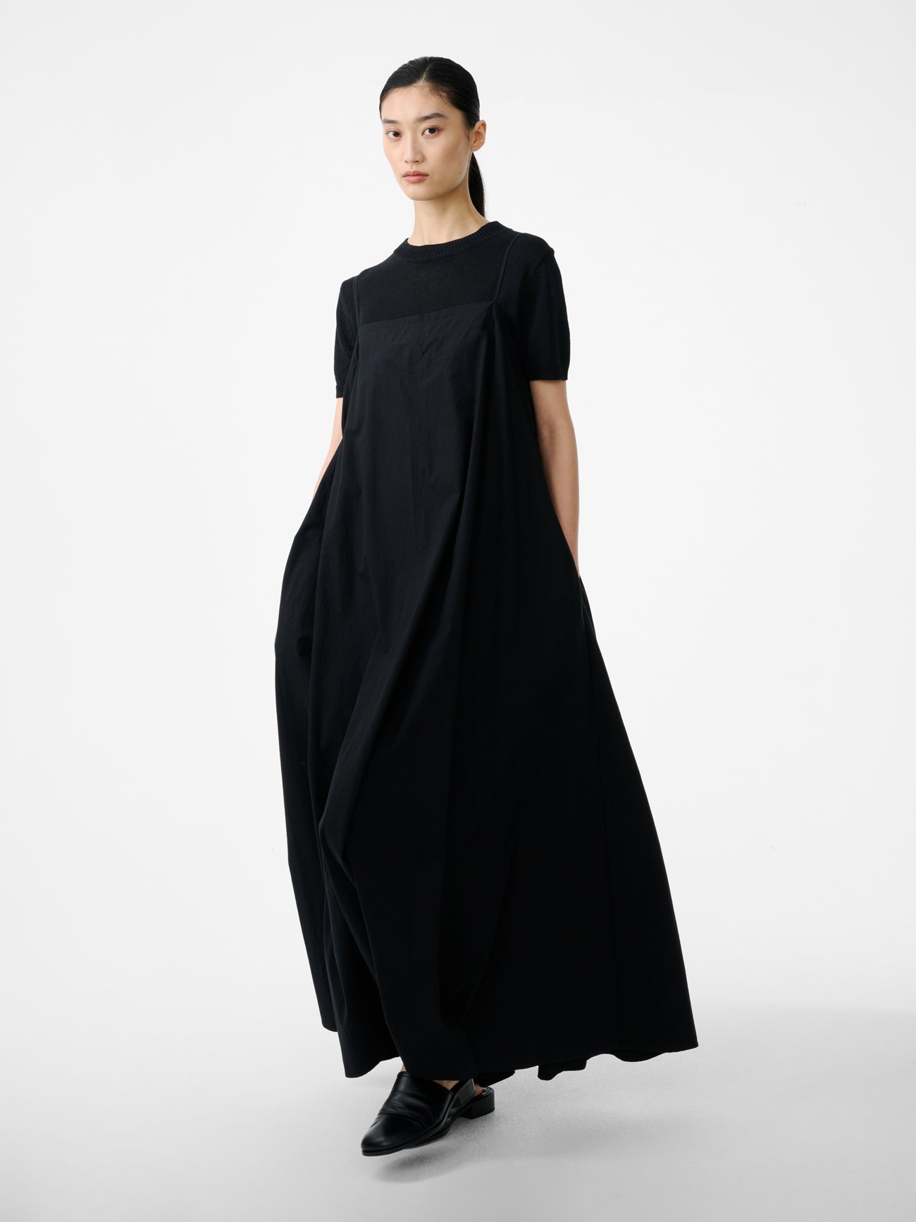 Achille Dress in Black - Studio Nicholson