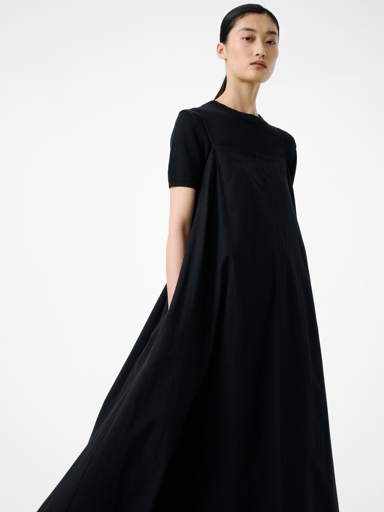 Achille Dress in Black - Studio Nicholson