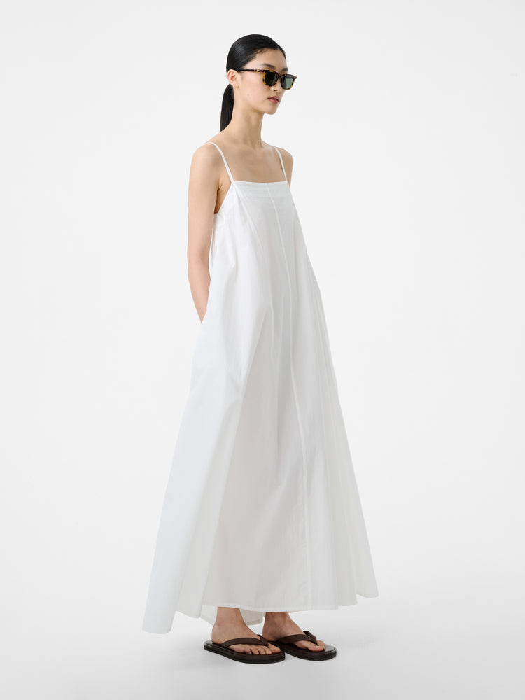 Achille Dress in Optic White - Studio Nicholson