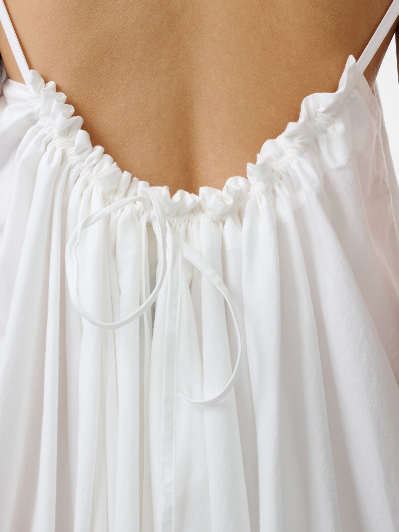 Achille Dress in Optic White - Studio Nicholson