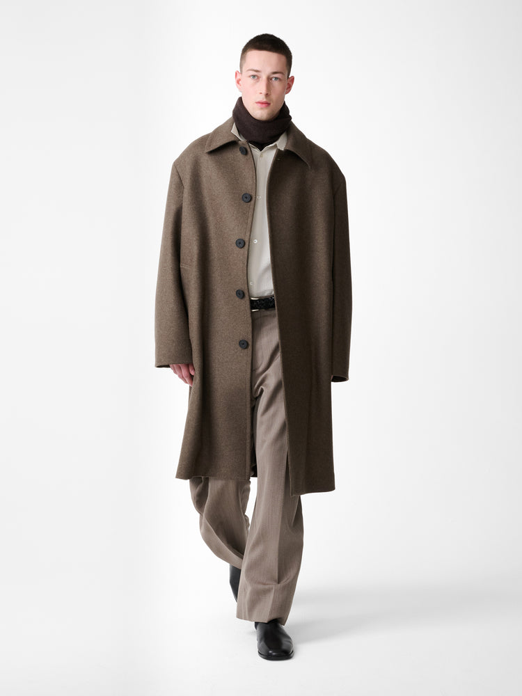 Ady Wool Coat in Loden