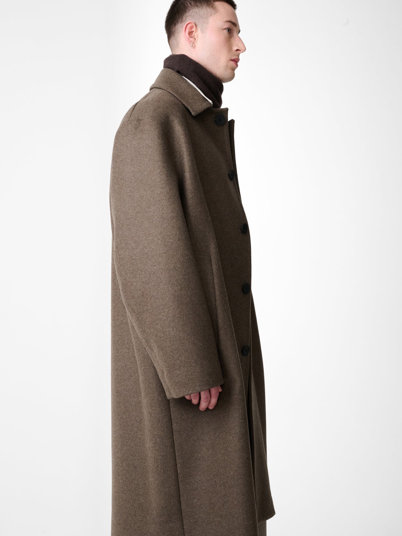 Ady Wool Coat in Loden