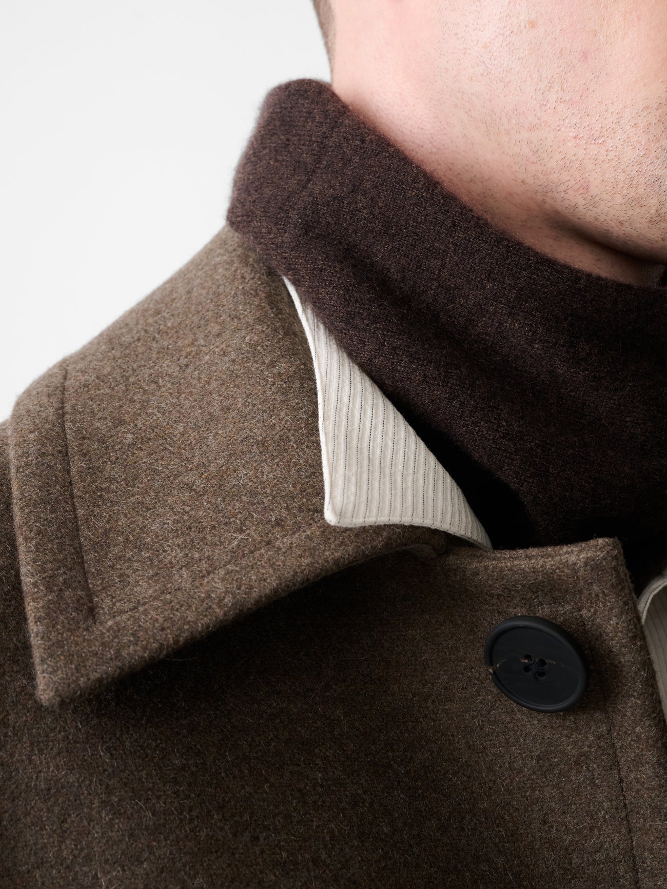Ady Wool Coat in Loden