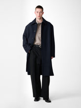 Ady Wool Coat in Navy