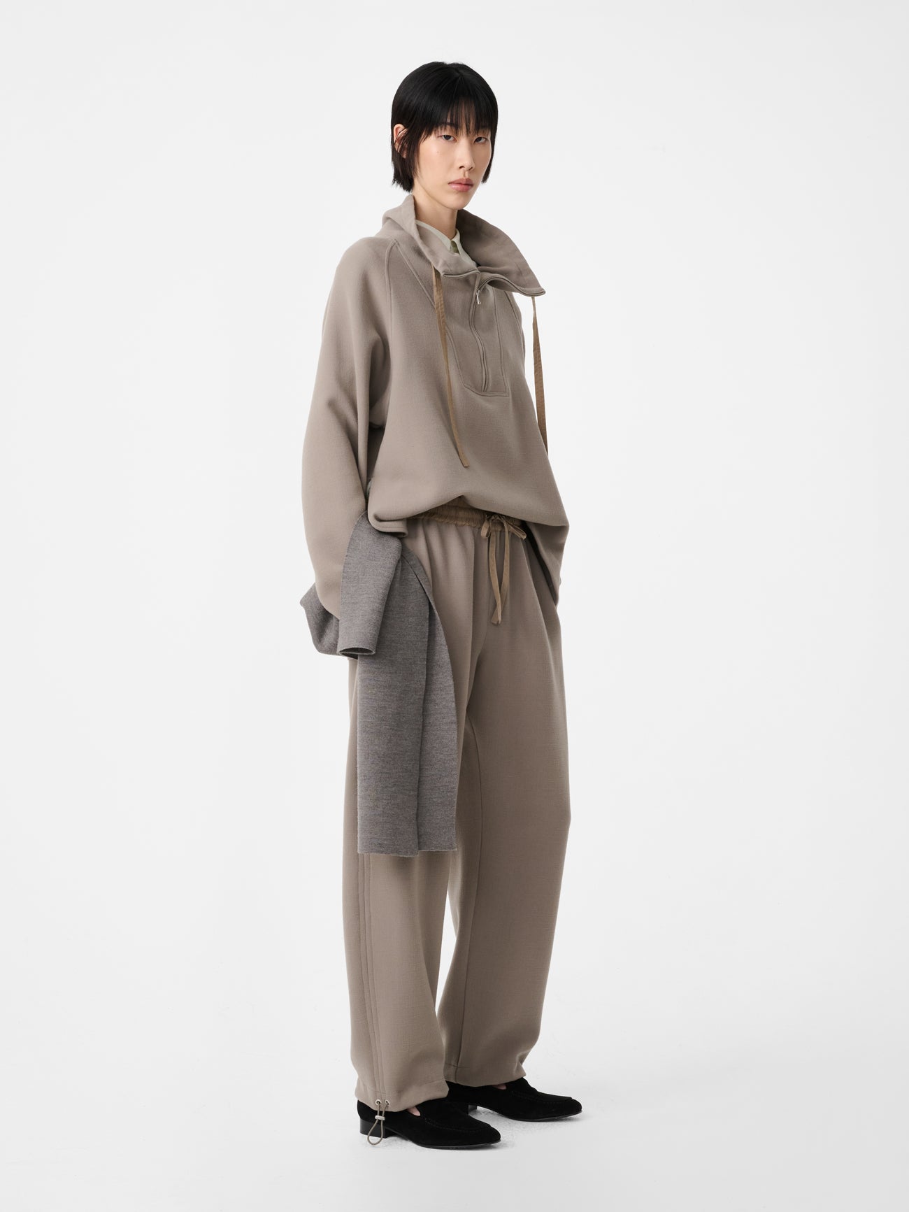 Aegon Top in Taupe