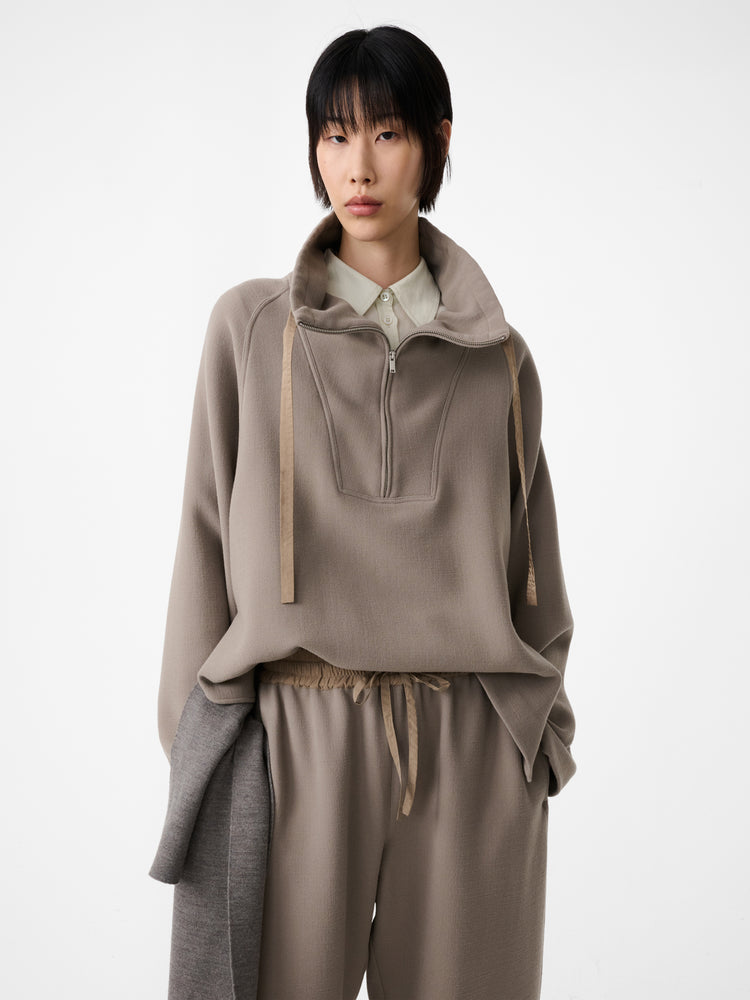 Aegon Top in Taupe