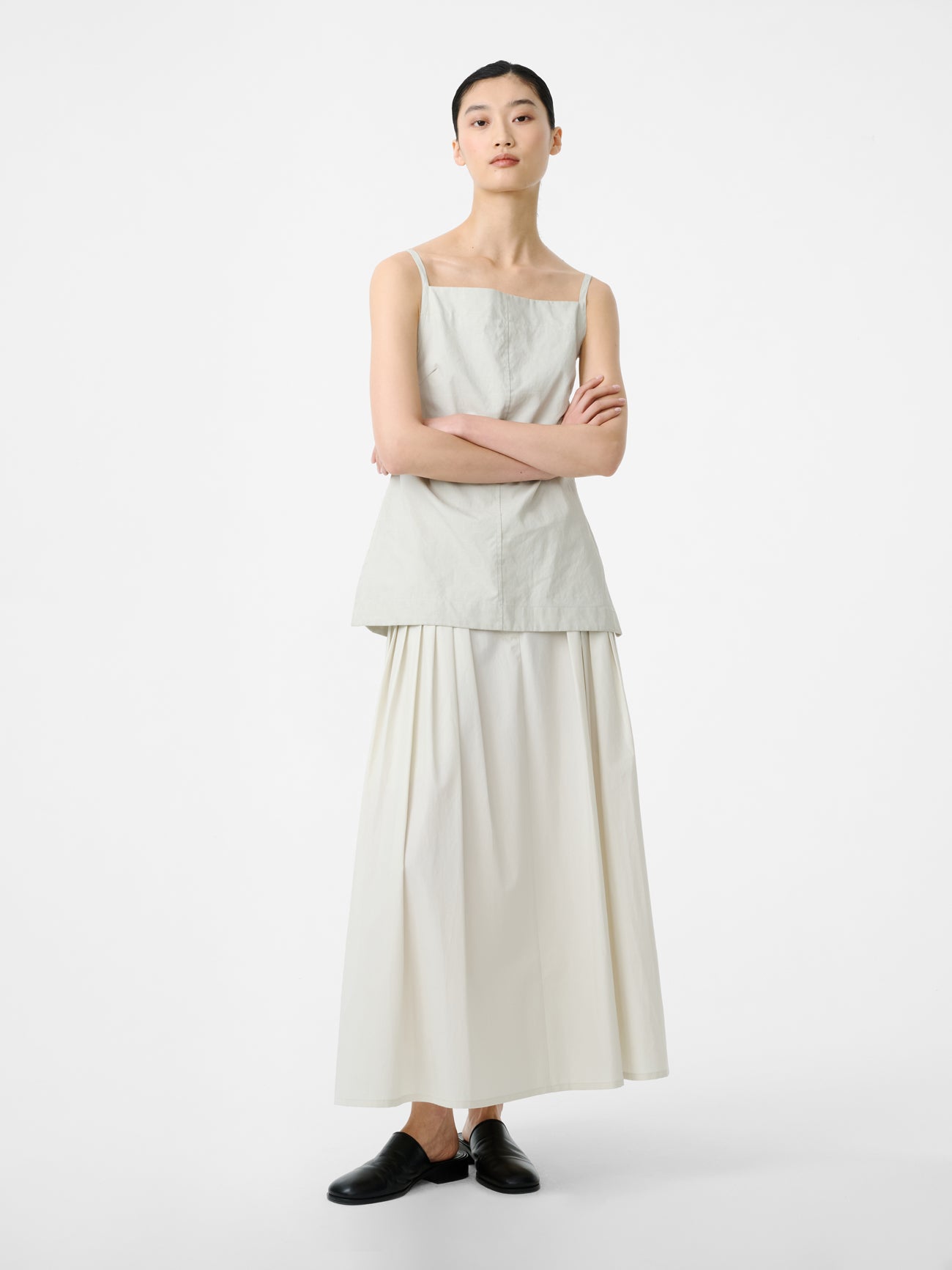 Agat Shirt in Bone - Studio Nicholson