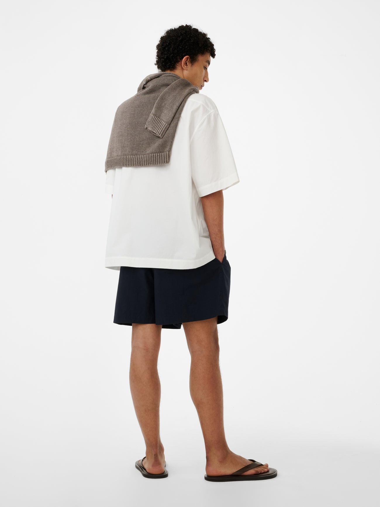 Agios Shirt in Optic White - Studio Nicholson