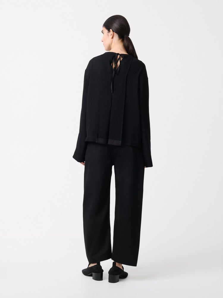 STUDIO NICHOLSON Akerman ブラックデニムパンツ STUDIO NICHOLSON”AKERMAN DENIM PANT” « pain