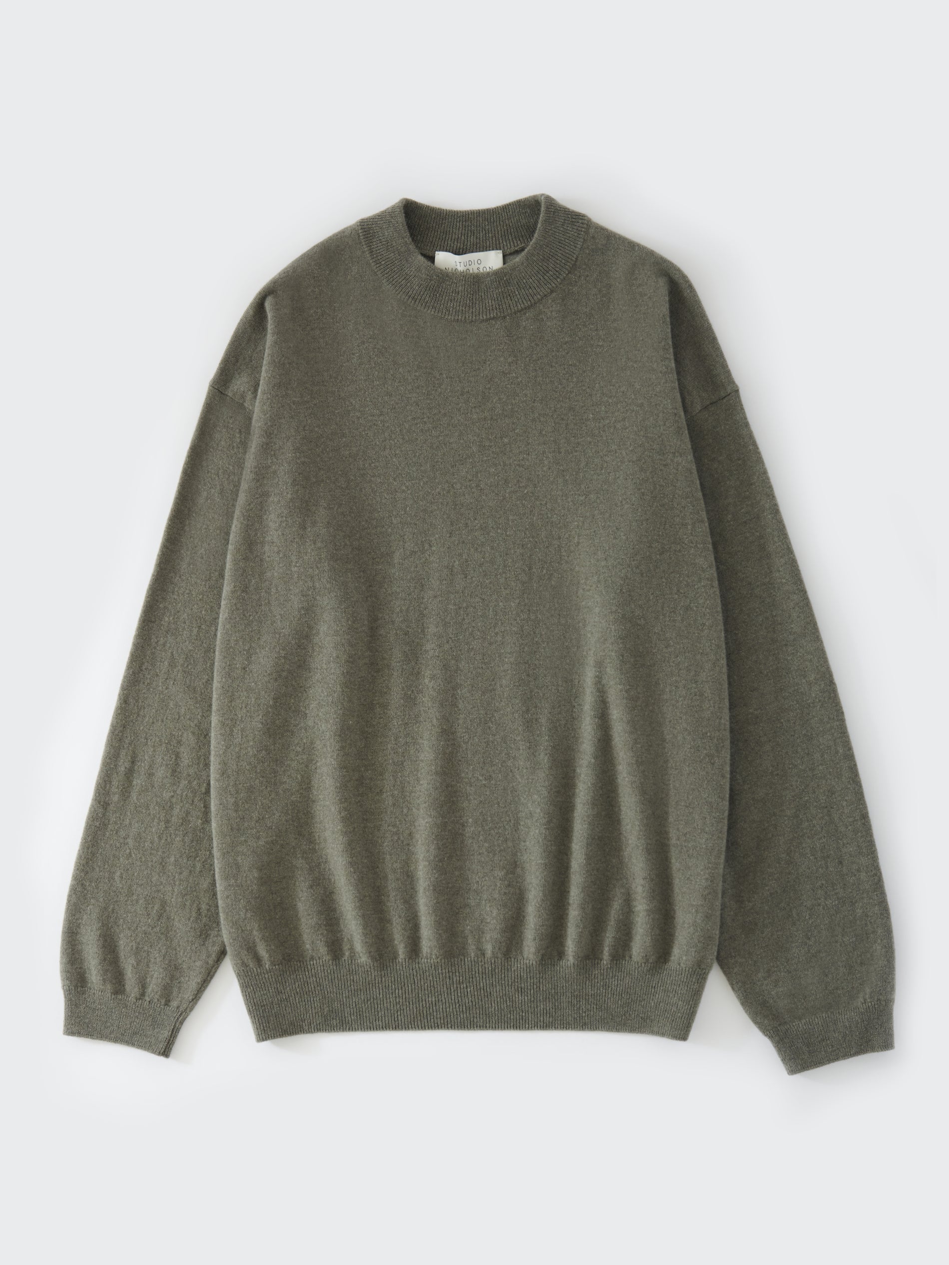 amachi. 19ss Moss Construction Knit（Alva Knit in Moss– Studio 