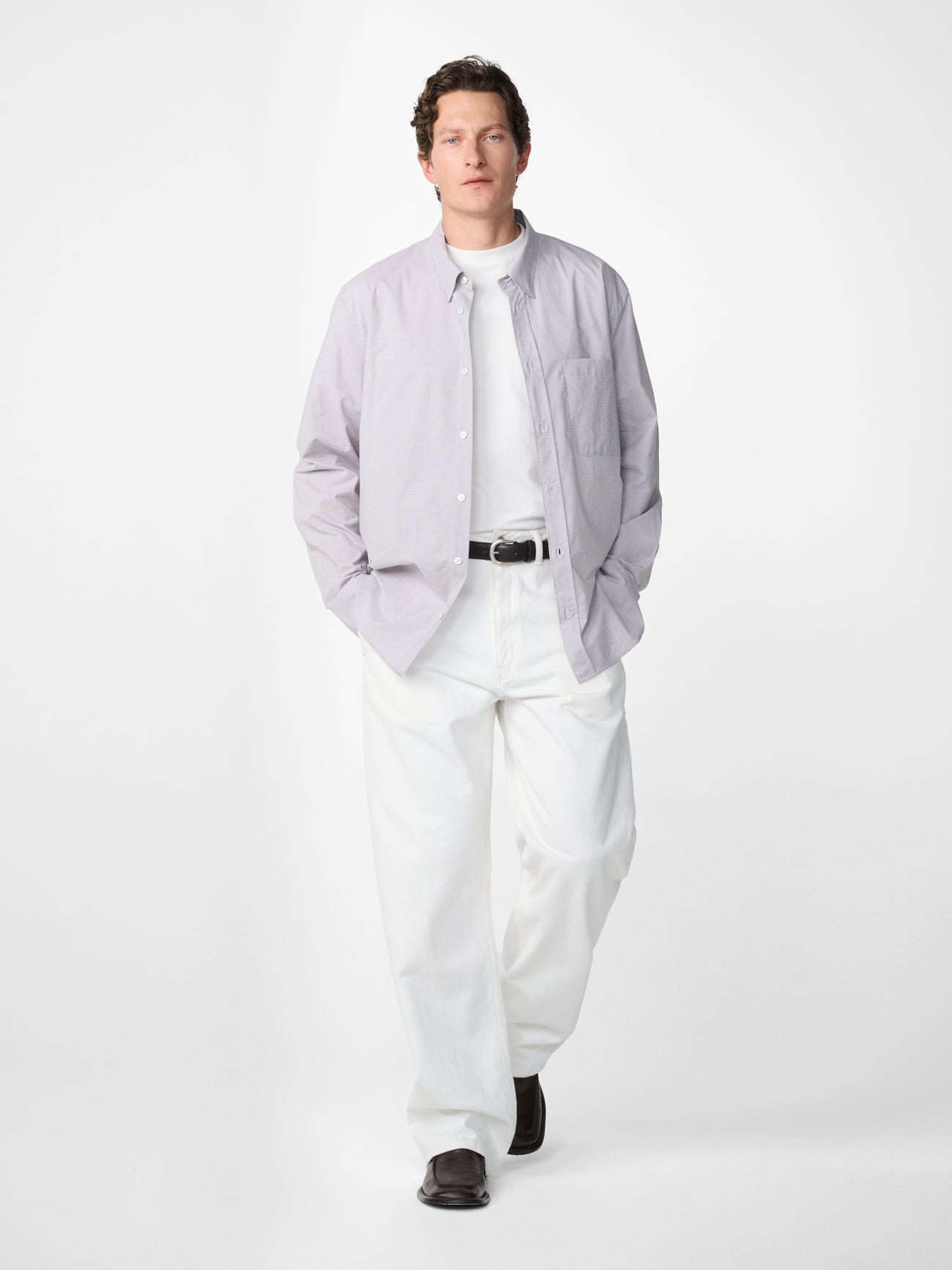 Alwyn Denim Pant in White