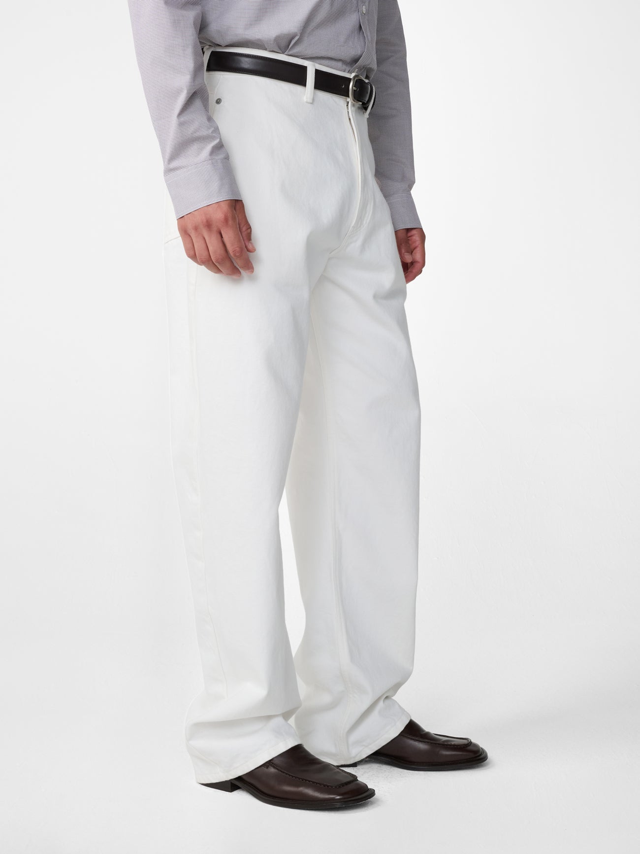 Alwyn Denim Pant in White