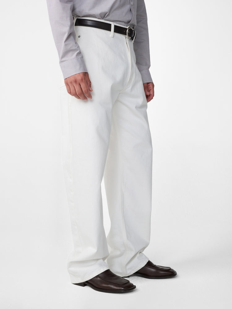 Alwyn Denim Pant in White