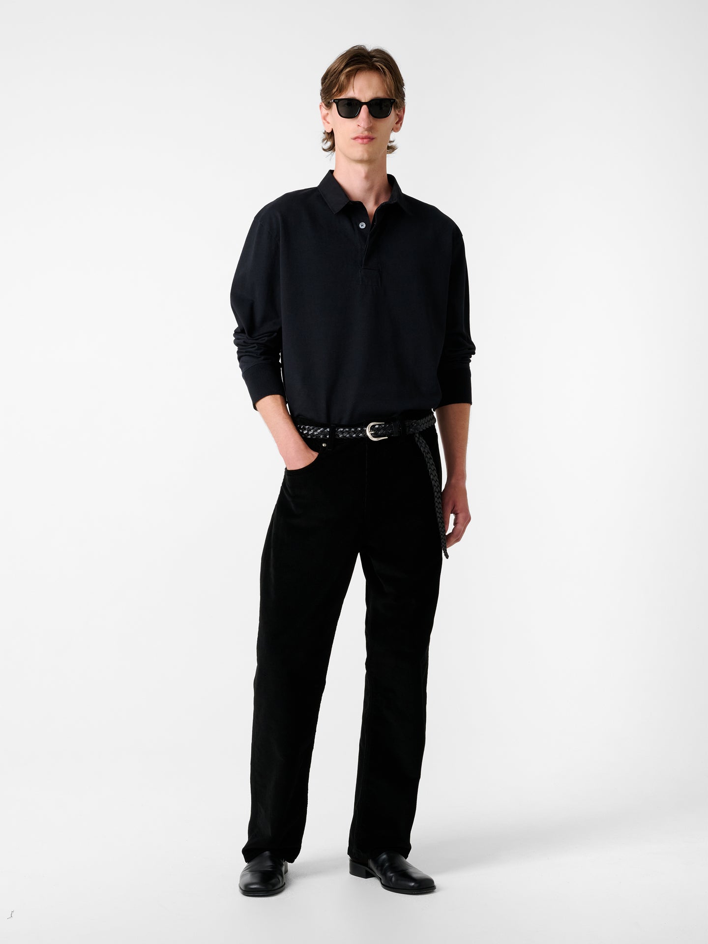 Alyk Jersey in Black