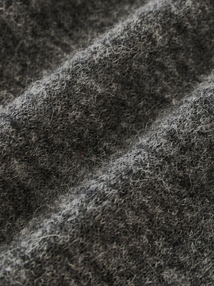 Andres Knit in Charcoal Marl