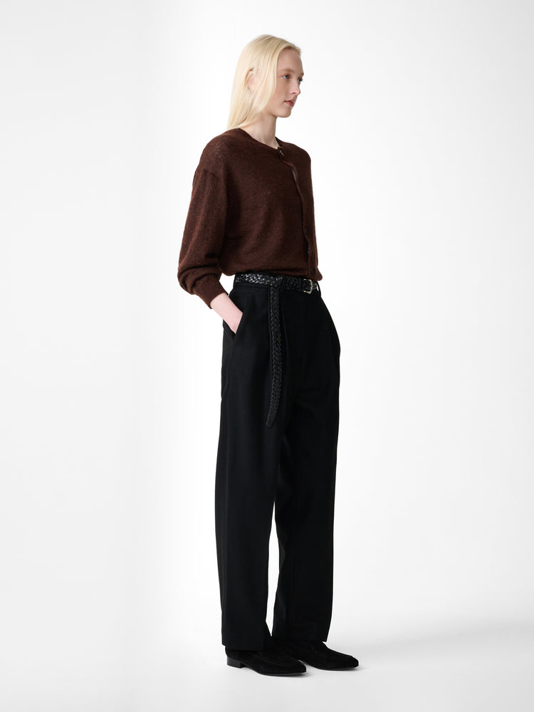 Andres Cardigan in Chestnut